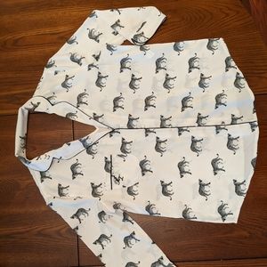 River Island Blouse - Cheetah Print